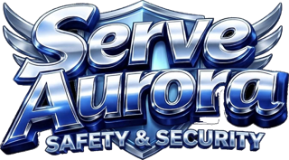 Serve Aurora Safety and Security logo